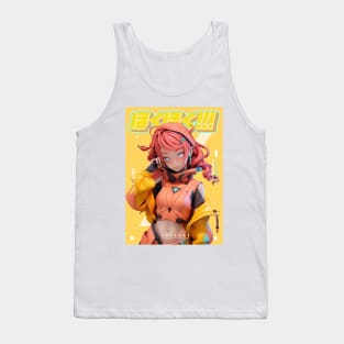 The redhead - Be Proud Selection | Cute Girl Anime Manga Cute Pop Culture Design | PROUD OTAKU Tank Top